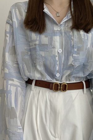 Style Core Aesthetics, New Style Trends - Old Money Aesthetic Thin Belt