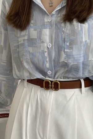 Style Core Aesthetics, New Style Trends - Old Money Aesthetic Thin Belt