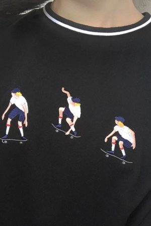 Style Core Aesthetics, New Style Trends - Ollie Embroidered T-Shirt