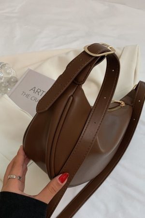 Style Core Aesthetics, New Style Trends - Oraya | Sac demi‑lune chic