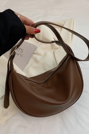 Style Core Aesthetics, New Style Trends - Oraya | Sac demi‑lune chic