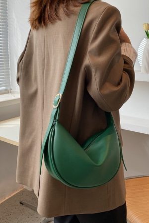 Style Core Aesthetics, New Style Trends - Oraya | Sac demi‑lune chic