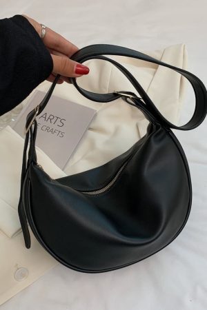 Style Core Aesthetics, New Style Trends - Oraya | Sac demi‑lune chic