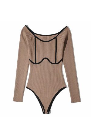 Style Core Aesthetics, New Style Trends - Outta Town Underbust Bodysuit