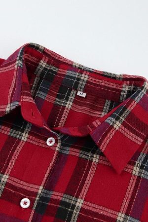 Style Core Aesthetics, New Style Trends - Oversized Plaid Shirt