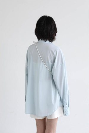Style Core Aesthetics, New Style Trends - Oversized Poplin Shirt