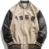 Style Core Aesthetics, New Style Trends - Oversized Pu Leather Varsity Jacket