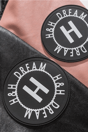 Style Core Aesthetics, New Style Trends - Oversized Pu Leather Varsity Jacket