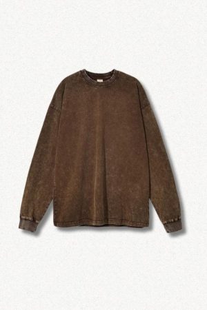 Style Core Aesthetics, New Style Trends - Oversized Washed Basic Tee