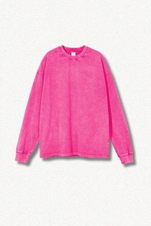 Style Core Aesthetics, New Style Trends - Oversized Washed Basic Tee