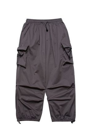 Style Core Aesthetics, New Style Trends - Pantalon Cargo Parachute Baggy Vintage Y2K