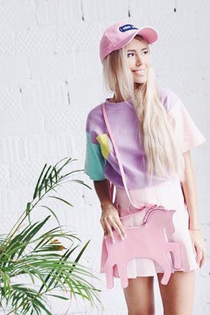 Style Core Aesthetics, New Style Trends - Pastel Combo T-Shirt