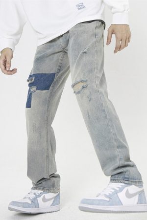 Style Core Aesthetics, New Style Trends - 'Patch' Jeans