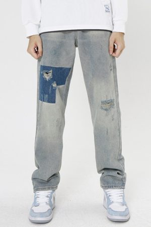 Style Core Aesthetics, New Style Trends - 'Patch' Jeans