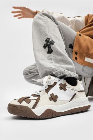 Style Core Aesthetics, New Style Trends - 'Patched' Shoes