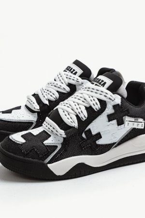 Style Core Aesthetics, New Style Trends - 'Patches' Shoes