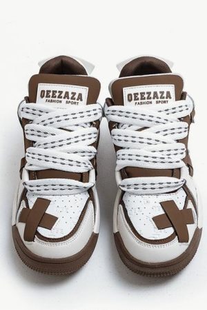 Style Core Aesthetics, New Style Trends - 'Patches' Shoes