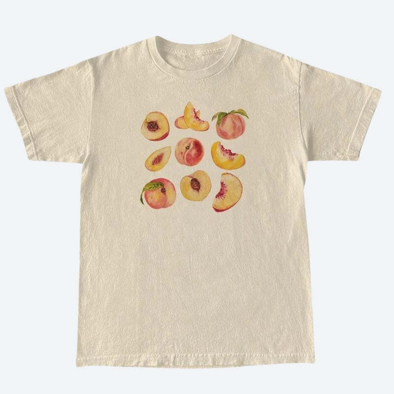 Style Core Aesthetics, New Style Trends - Peaches Tee Style Core Aesthetics, New Style Trends - Peaches Tee