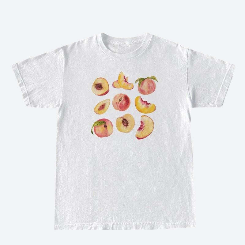 Style Core Aesthetics, New Style Trends - Peaches Tee