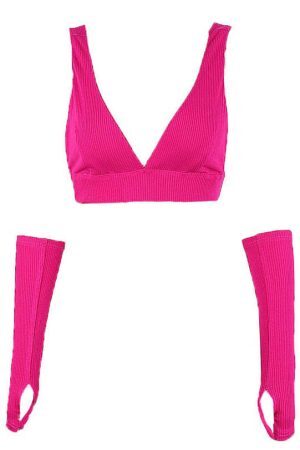 Style Core Aesthetics, New Style Trends - Permanent Vacation Top & Gloves Set