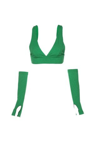 Style Core Aesthetics, New Style Trends - Permanent Vacation Top & Gloves Set