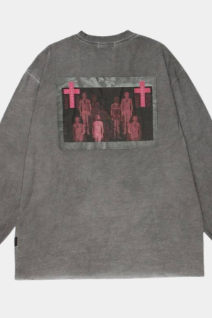 Style Core Aesthetics, New Style Trends - 'Pink crowd' T shirt