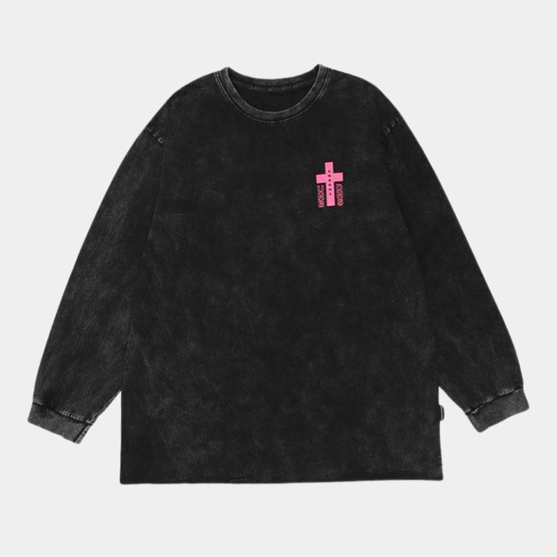 Style Core Aesthetics, New Style Trends - 'Pink crowd' T shirt