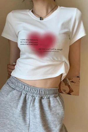Style Core Aesthetics, New Style Trends - Pink Heart Aura Tee