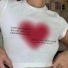 Style Core Aesthetics, New Style Trends - Pink Heart Aura Tee