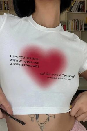 Style Core Aesthetics, New Style Trends - Pink Heart Aura Tee