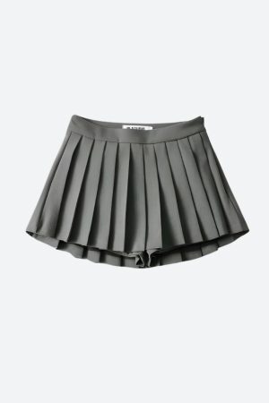 Style Core Aesthetics, New Style Trends - Pleated Mini School Skort