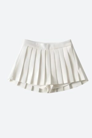 Style Core Aesthetics, New Style Trends - Pleated Mini School Skort