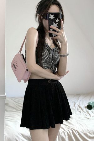 Style Core Aesthetics, New Style Trends - Pleated Mini Skort