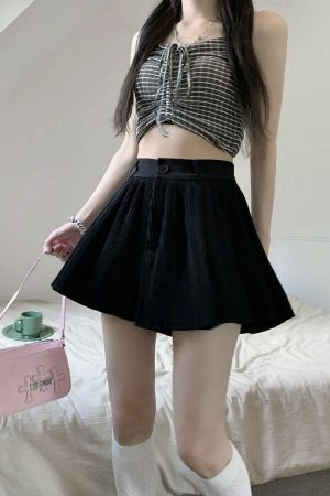 Style Core Aesthetics, New Style Trends - Pleated Mini Skort