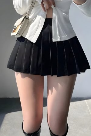 Style Core Aesthetics, New Style Trends - Pleated Tennis Mini Skirt