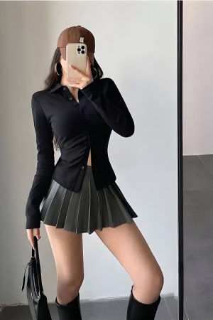 Style Core Aesthetics, New Style Trends - Pleated Tennis Mini Skirt