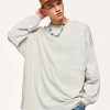 Style Core Aesthetics, New Style Trends - Pocket Layered Sleeve Basic Sweatshirt