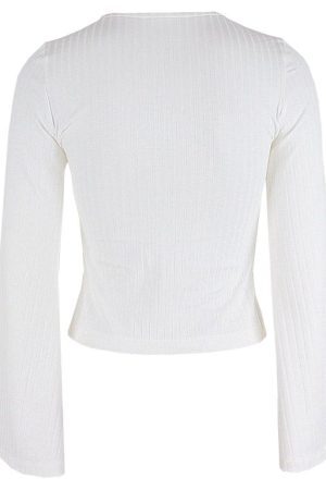 Style Core Aesthetics, New Style Trends - Portrait Mode Ribbed Top