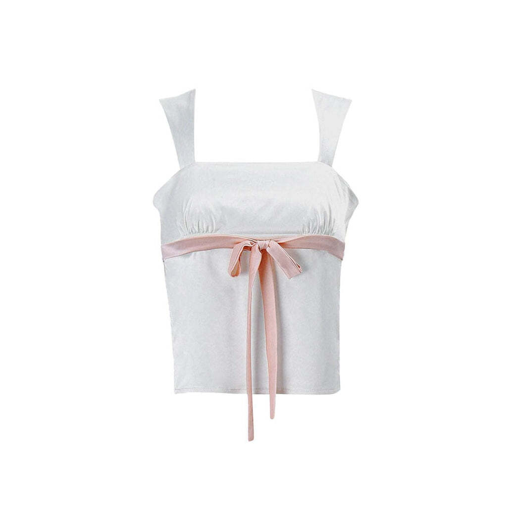 Style Core Aesthetics, New Style Trends - Portrait Mode Satin Bow Tie Top Style Core Aesthetics, New Style Trends - Portrait Mode Satin Bow Tie Top