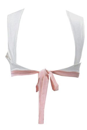 Style Core Aesthetics, New Style Trends - Portrait Mode Satin Bow Tie Top