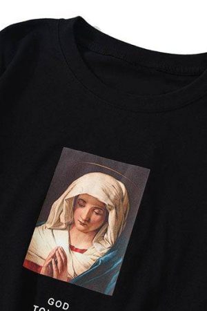 Style Core Aesthetics, New Style Trends - 'Praying' T shirt