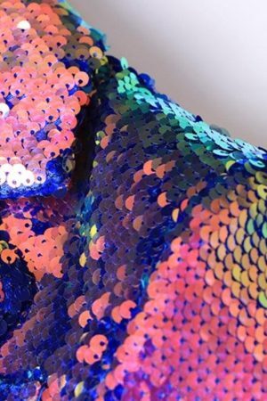 Style Core Aesthetics, New Style Trends - Premium Sequin Long Blazer