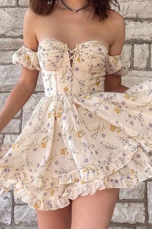 Style Core Aesthetics, New Style Trends - Princess Mood Floral Dress