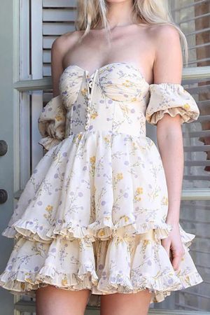 Style Core Aesthetics, New Style Trends - Princess Mood Floral Dress