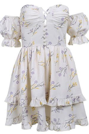 Style Core Aesthetics, New Style Trends - Princess Mood Floral Dress