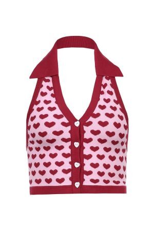 Style Core Aesthetics, New Style Trends - Professional Heartbreaker Collared Top