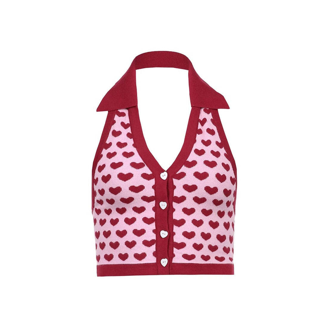 Style Core Aesthetics, New Style Trends - Professional Heartbreaker Collared Top