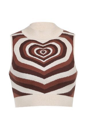 Style Core Aesthetics, New Style Trends - Professional Heartbreaker Knit Vest