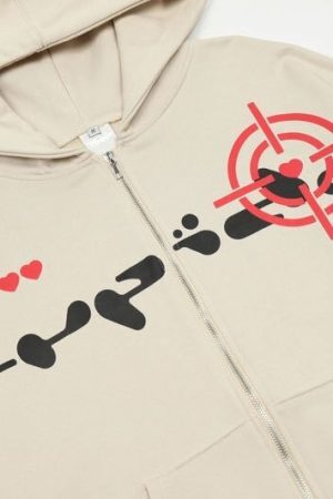 Style Core Aesthetics, New Style Trends - 'Public Ennemy' Zip Up Hoodie