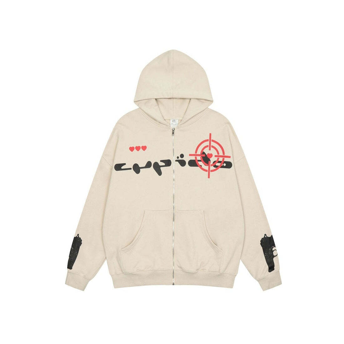 Style Core Aesthetics, New Style Trends - 'Public Ennemy' Zip Up Hoodie